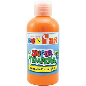FAS Paint Super Tempera 250ml Orange Mid