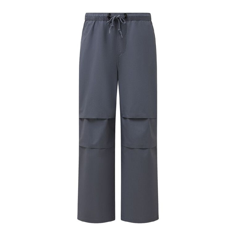 Garage Men's Wide Leg Cargo Pants, Grey Dark, hi-res