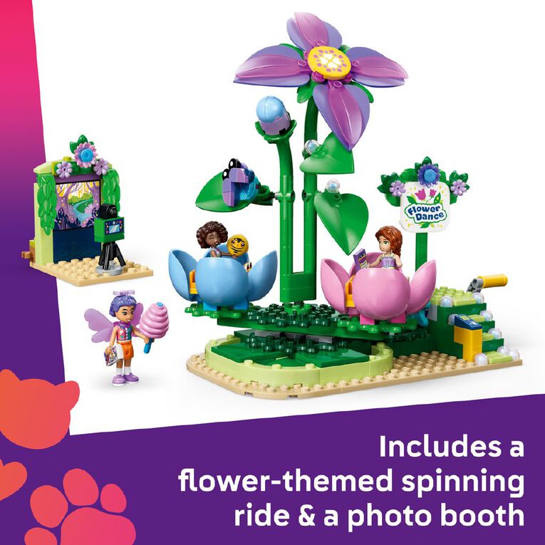LEGO Spinning Flower & Fairy Teacup Ride 42702, , hi-res