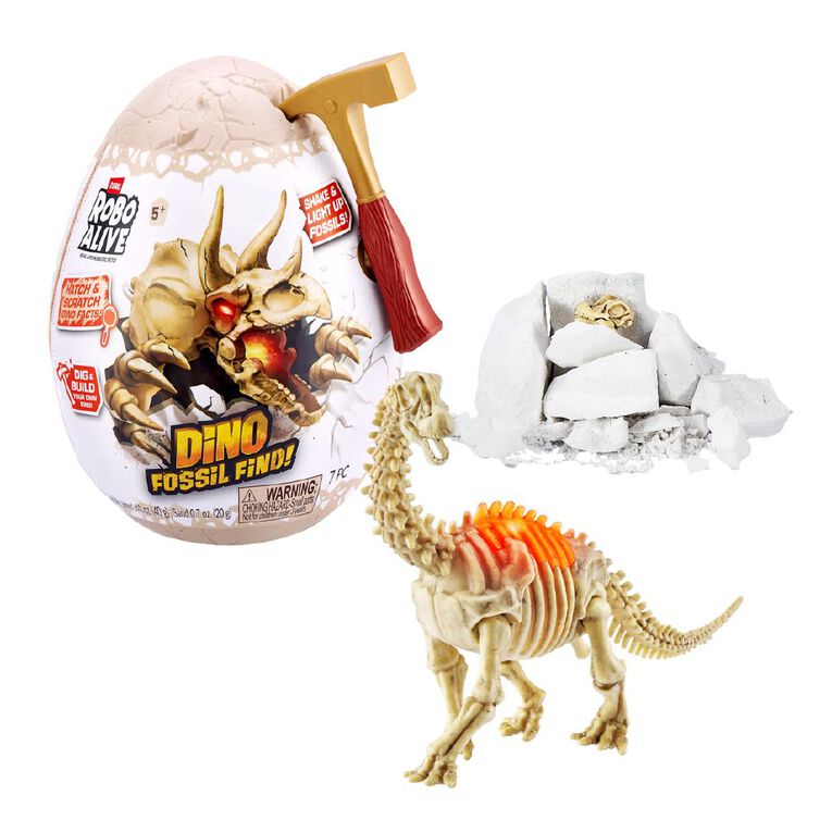 Zuru Robo Alive Dino Fossil Find Series 1 Mini Surprise Assorted, , hi-res