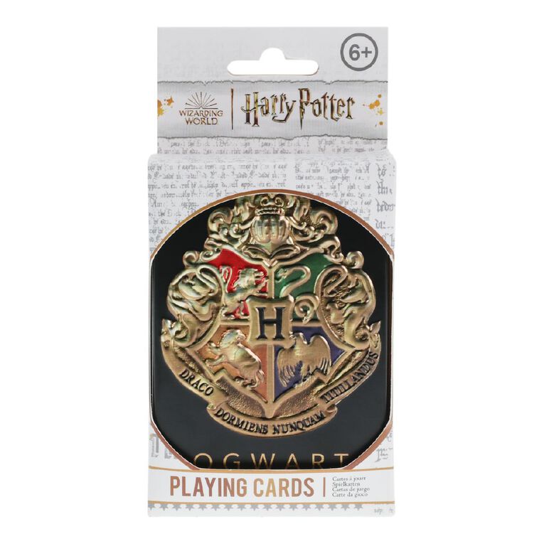Paladone Harry Potter Hogwarts Playing Cards, , hi-res