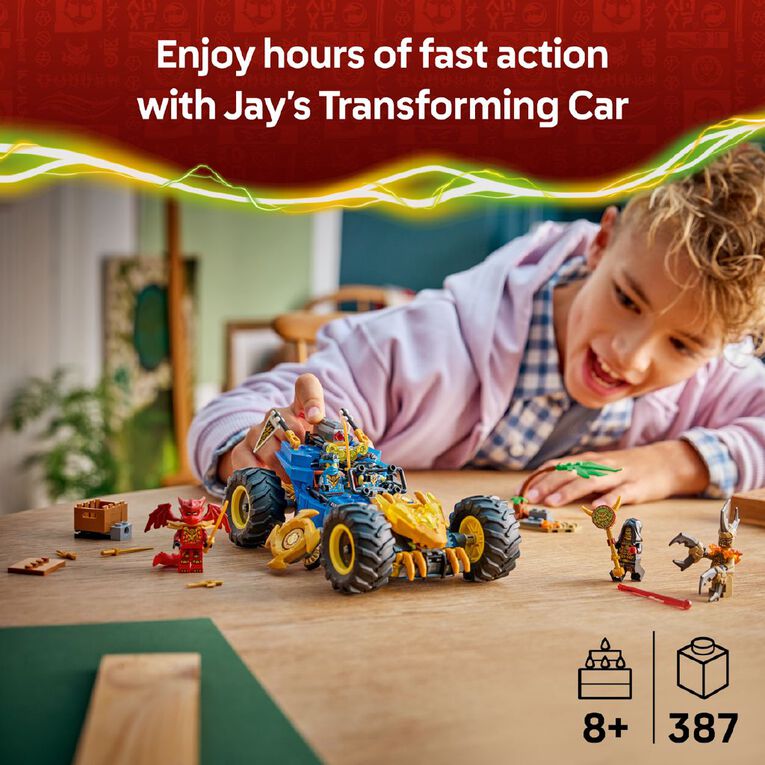 LEGO Ninjago Jays Transforming Car 71856, , hi-res
