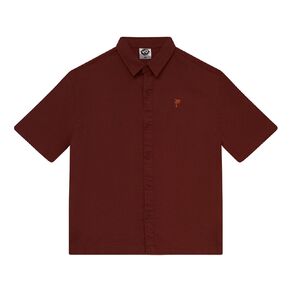 Young Original Short Sleeve Linen Blend Shirt