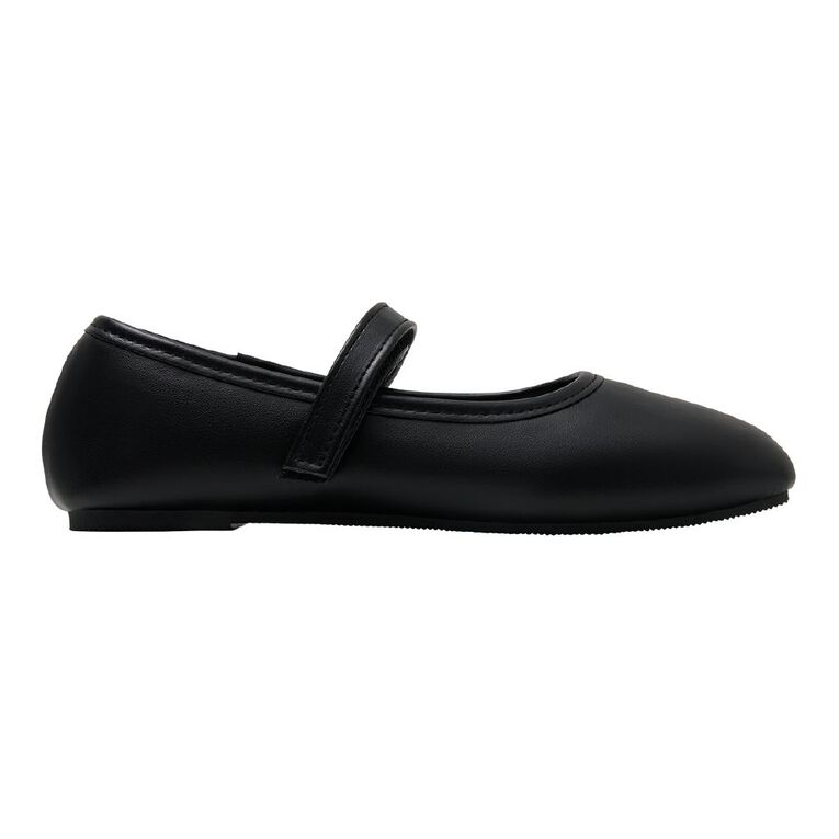 Young Original Senior Kids' Ballet Shoes, Black, hi-res