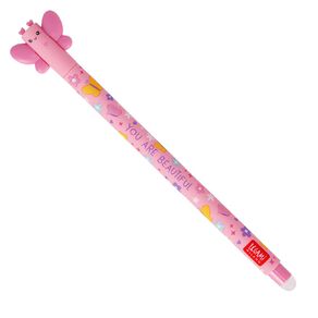Legami Butterfly Erasable Gel Pen Pink