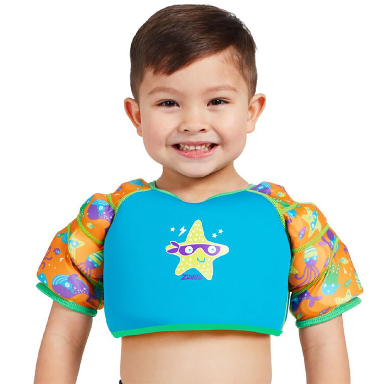 Zoggs Super Star Water Wings Vest 2-3 Years, , hi-res