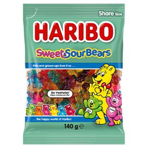 Haribo Sweet & Sour Bears 140g