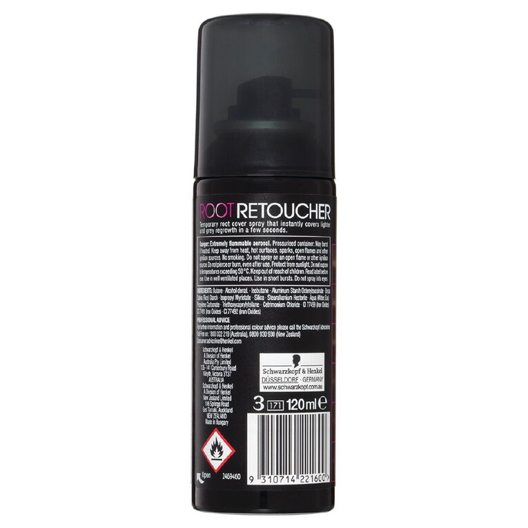 Schwarzkopf Root Retoucher Hair Colour Dark Brown, , hi-res