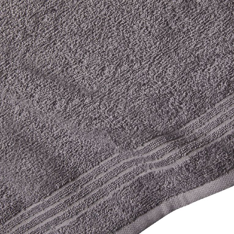 Living & Co Manhattan Hand Towel Alloy Grey 35cm x 55cm, Grey, hi-res
