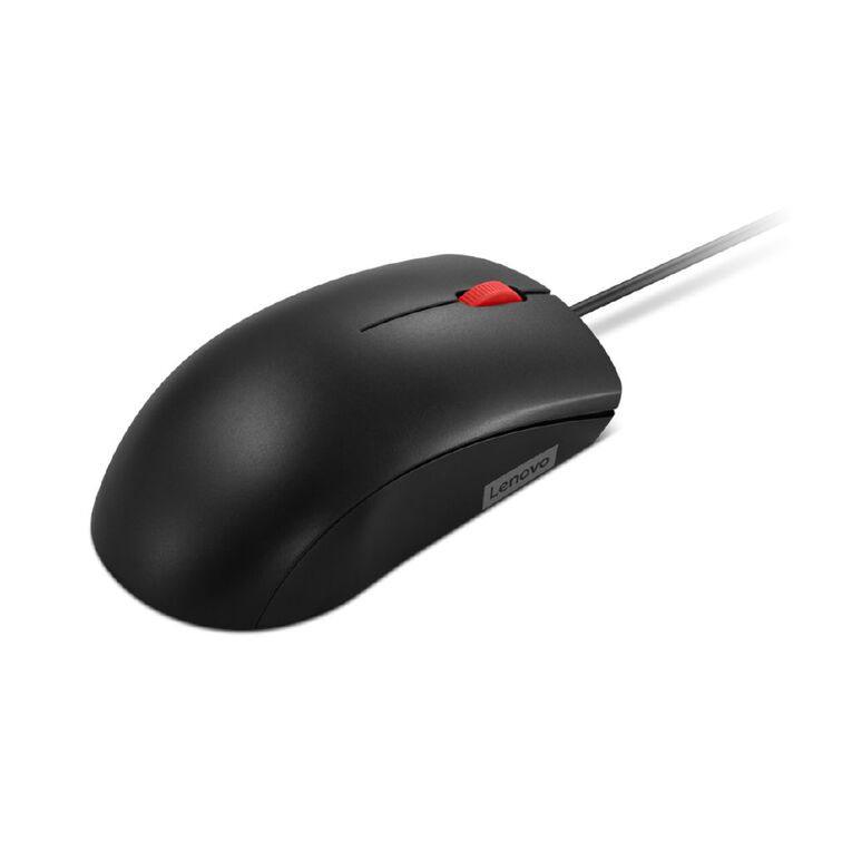 Lenovo 120 Wired Mouse Black, , hi-res