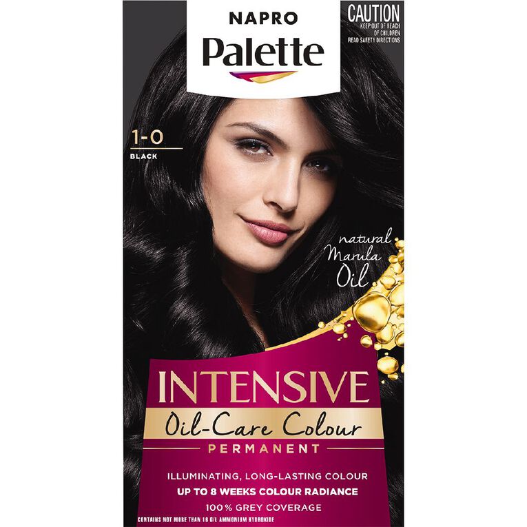 Napro Palette Hair Colour Black 1-0 Black, , hi-res