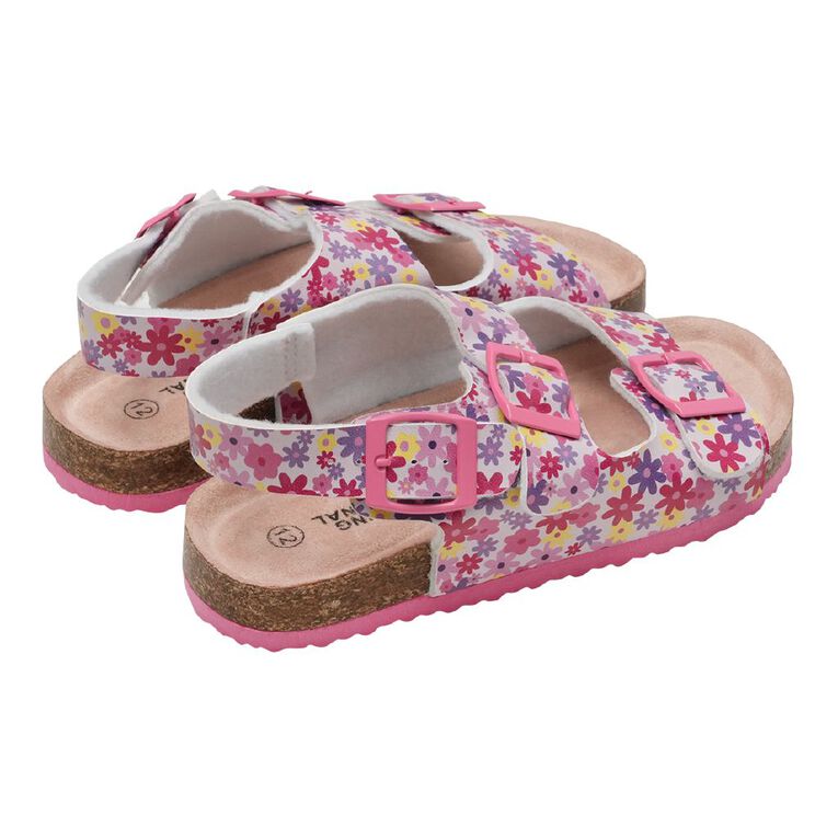 Young Original Senior Kids' Rayray Sandals, Pink, hi-res