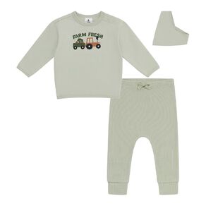 Young Original Babies' 3 Piece Sweatshirt Set