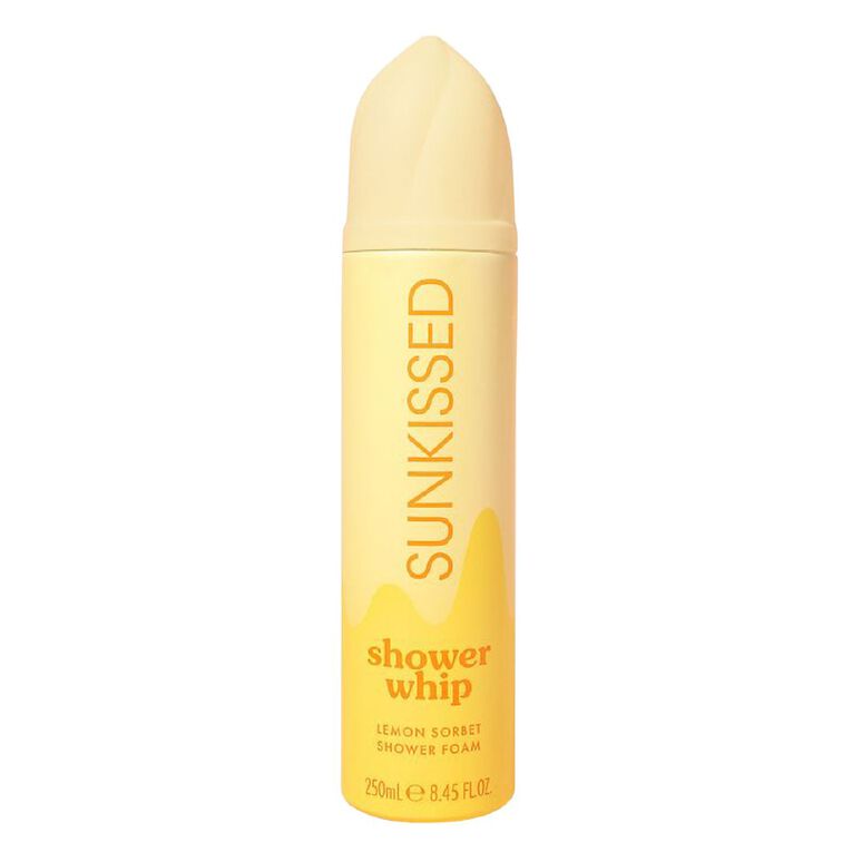 Sunkissed Shower Whip Lemon Sorbet 250ml, , hi-res