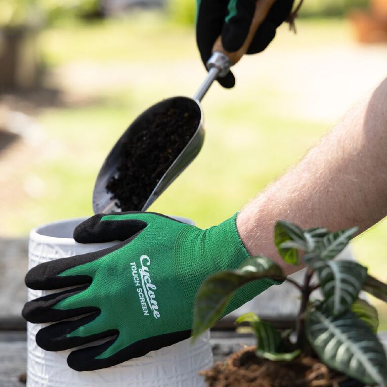 Cyclone Gloves Touch Screen Dip Medium, , hi-res