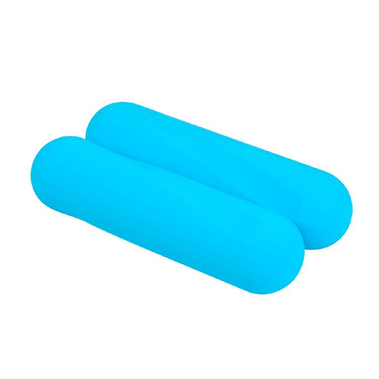 Active Intent Fitness Silicone Hand Weights 1.5kg Blue 2 Pack, , hi-res