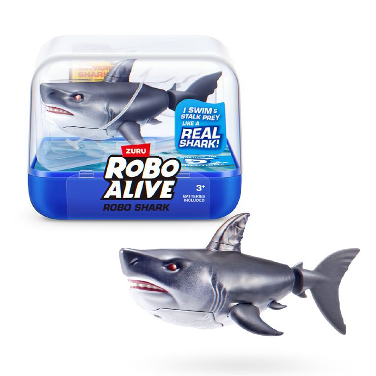 Zuru Robo Alive Water Activated Swimming Shark Series 1, , hi-res