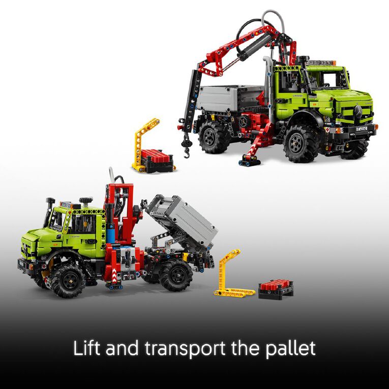 LEGO Technic Mercedes-Benz Unimog U 5023 with Crane 42242, , hi-res