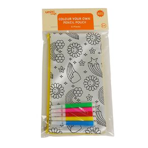 Uniti Craft Kids Colour Your Own Pencil Pouch
