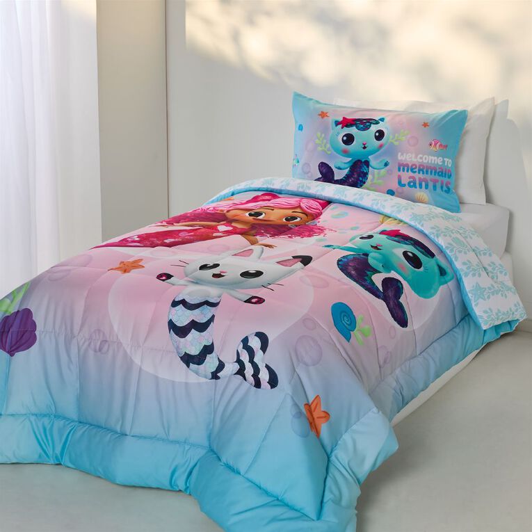 Gabby's Dollhouse Comforter Set 2 Piece King Single, , hi-res