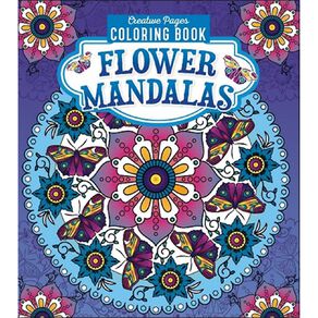Creative Pages: Flower Mandalas by Pages Publications