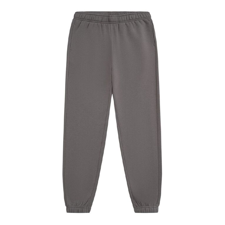 Young Original Plain Cuffed Trackpants, Grey Light ASH, hi-res