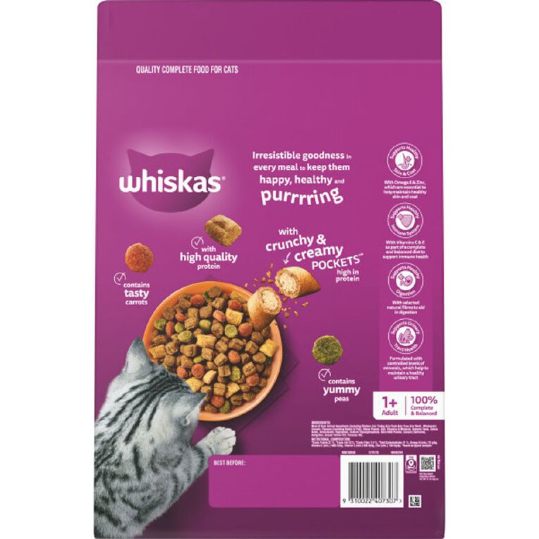 Whiskas Vita-Bites Chicken and Rabbit 6.5kg, , hi-res