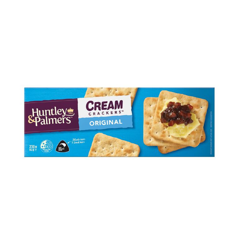 Huntley & Palmers Cream Crackers Original 230g, , hi-res