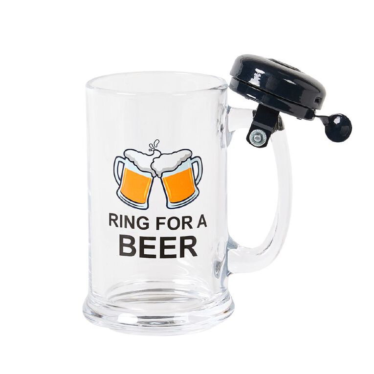 Living & Co Ring for Refill Beer Glass with Bell Clear, , hi-res