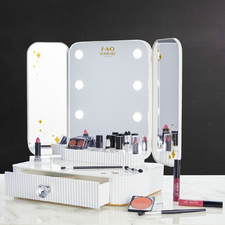 Fao Schwarz Girls Vanity Makeup Studio 24 Piece, , hi-res