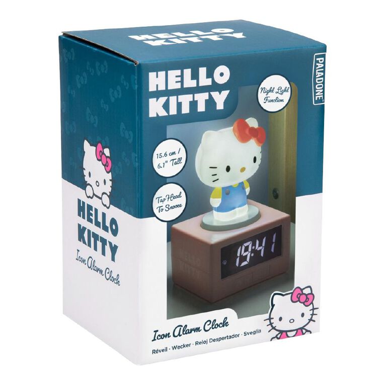 Paladone Hello Kitty Light Up Alarm Clock, , hi-res