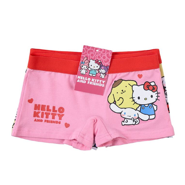 Hello Kitty Girls' Shortie 2 Pack, Pink, hi-res