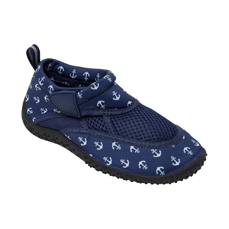Young Original Senior Kids's Chris Printed Aqua socks, Blue Dark, hi-res