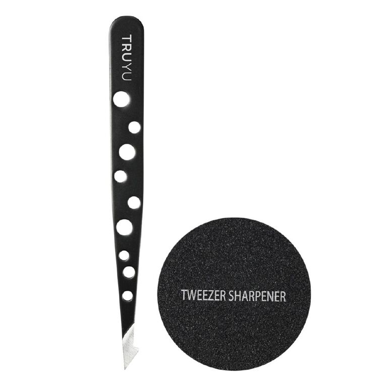 Truyu 2-in-Tip Tweezer Black, , hi-res