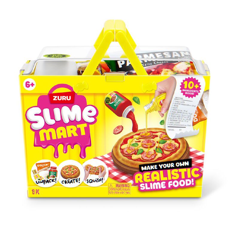 Zuru Slime Mart Small Shopping Basket Series 1Pizza, , hi-res