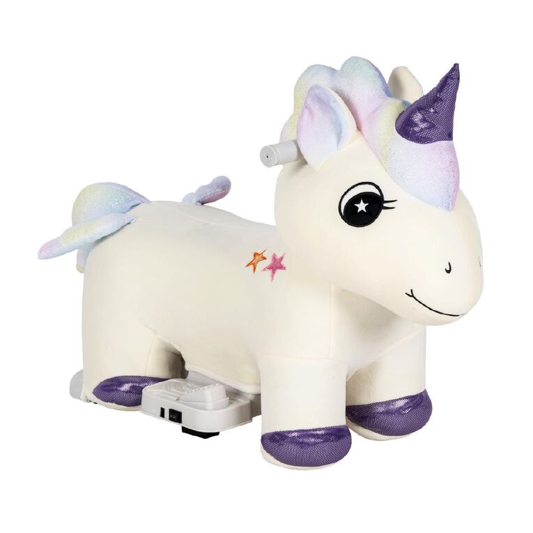 Active Intent Play Unicorn 6V Ride On, , hi-res