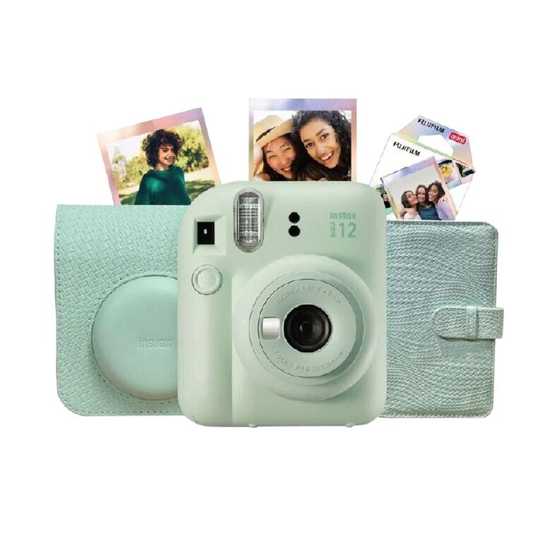 Fujifilm Instax Mini 12 Limited Edition Gift Pack Green 2025, , hi-res
