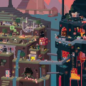 Minecraft World Poster