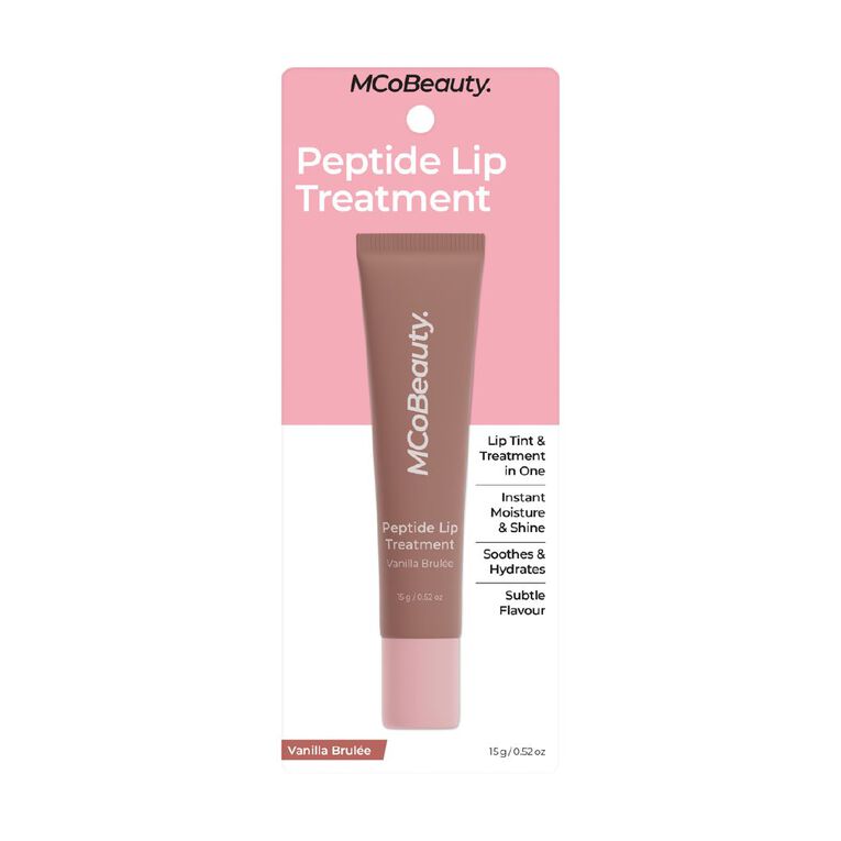 MCoBeauty Peptide Lip Treatment Tint Vanilla Brulee, , hi-res
