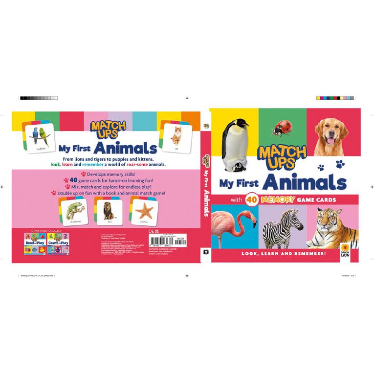 Memory Match Ups: Animals, , hi-res