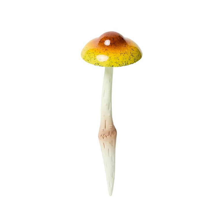 Kiwi Garden Metal Mushroom Garden Stake, , hi-res