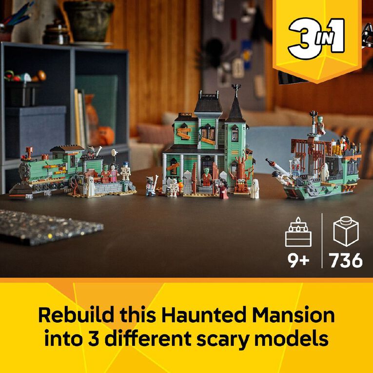 LEGO CREATOR Haunted Mansion 31167, , hi-res