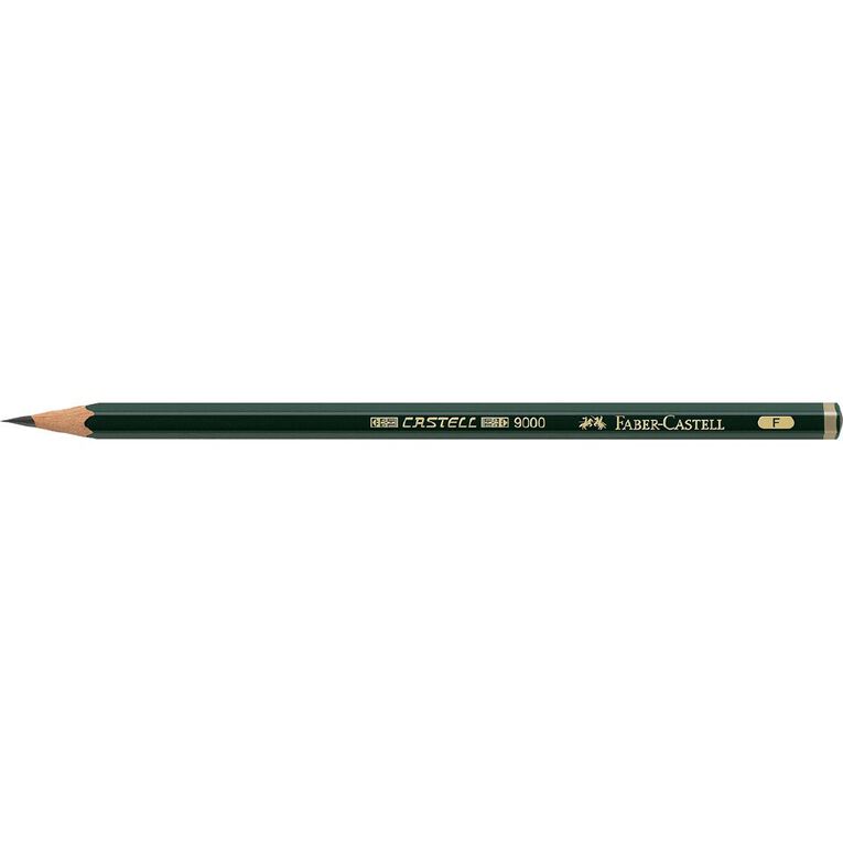 Faber-Castell Artist Pencil 9000 F Black, , hi-res