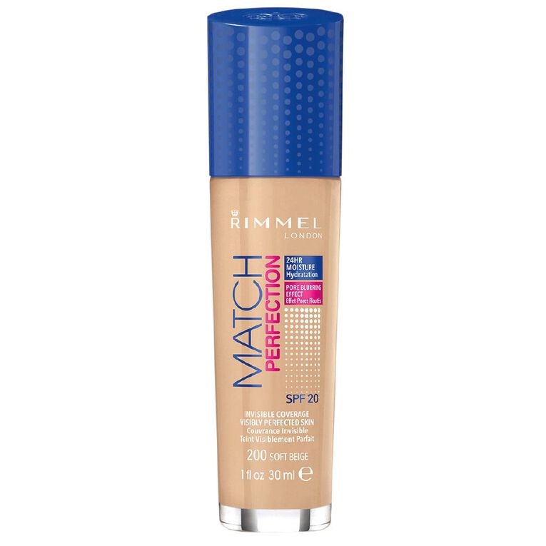 Rimmel Match Perfection Foundation Soft Beige, , hi-res
