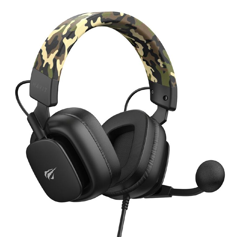 Gamenote 40mm Headset Camo H248U, , hi-res