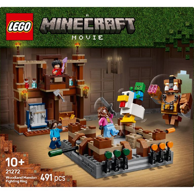 LEGO Minecraft Woodland Mansion Fighting Ring 21272, , hi-res