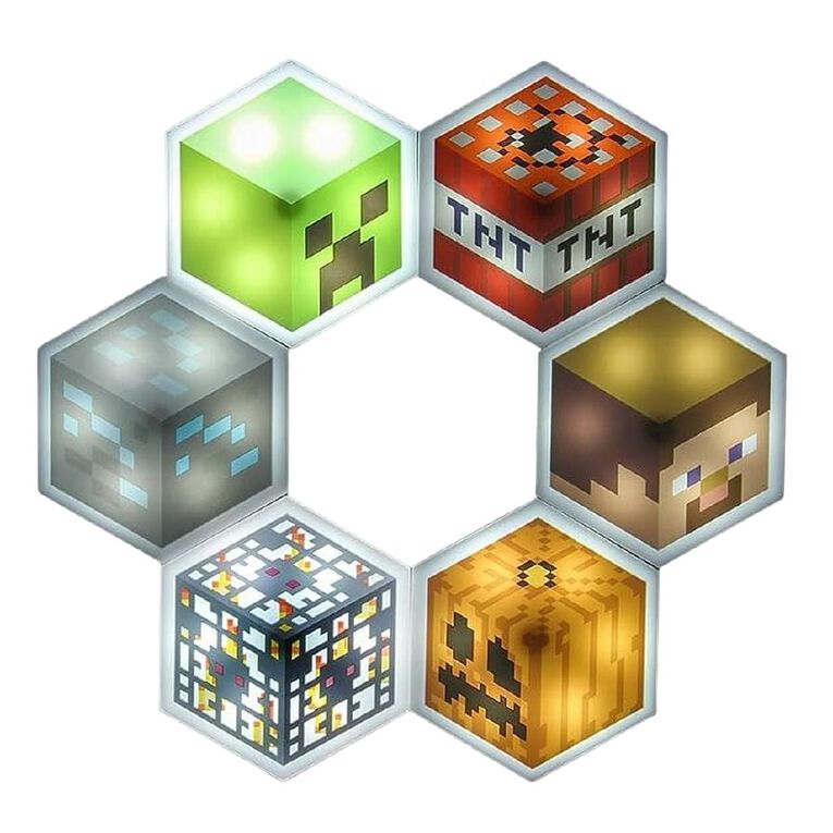Minecraft Paladone Minecraft Hexagon Lights, , hi-res