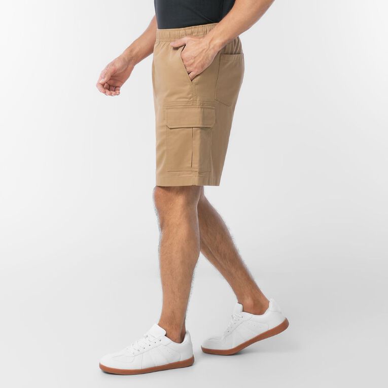 H&H Men's Cargo Shorts, Brown, hi-res