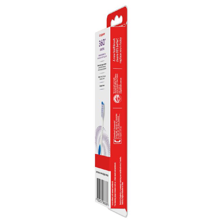 Colgate 360 Sensitive Pro Relief Toothbrush 2 Pack, , hi-res