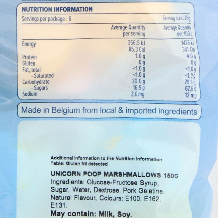 Mr. Mallo Unicorn Poop 150g, , hi-res